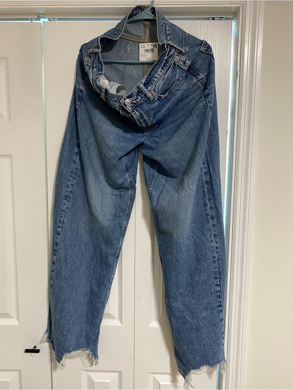 Women’s American Eagle Outfitters Baggy Wide Leg Denim Jeans
